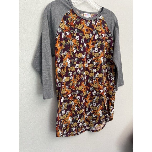 LuLaRoe Randy Women's 3/4 Sleeve Disney Bambi NWOT Size Medium - Picture 2 of 8